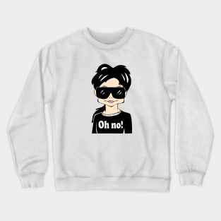 YOKO ONO FUN FAN ART Crewneck Sweatshirt